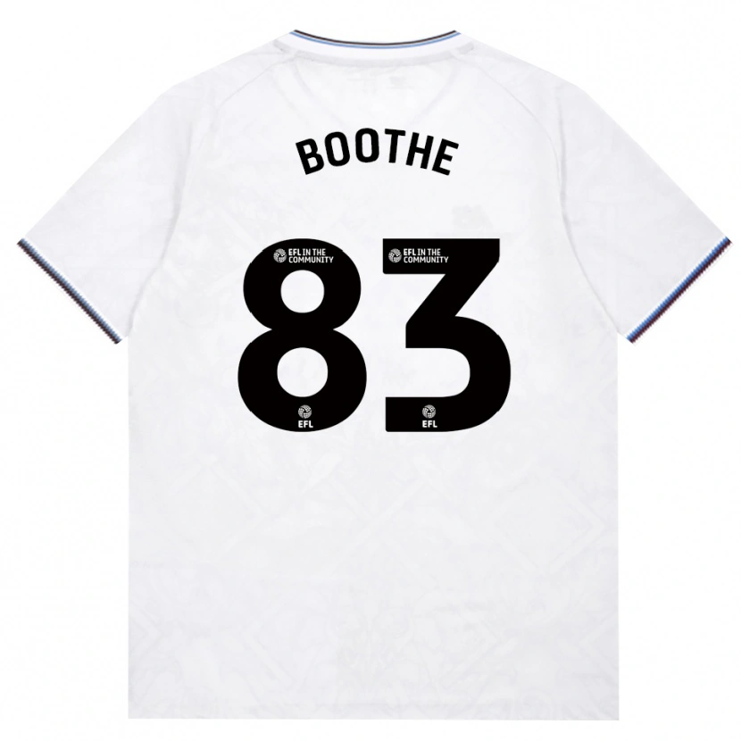Danxen Kinderen Sebastian Boothe #83 Bordeaux Wit Uitshirt Uittenue 2026/27 T-Shirt België