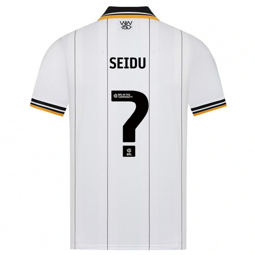 Danxen Kinderen Abdul Seidu #0 Oranje Wit Zwart Uitshirt Uittenue 2026/27 T-Shirt België