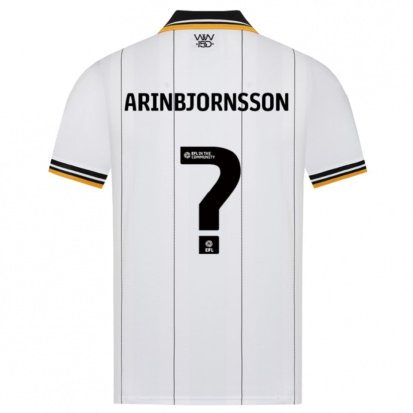 Danxen Kinderen Palmi Arinbjornsson #0 Oranje Wit Zwart Uitshirt Uittenue 2026/27 T-Shirt België