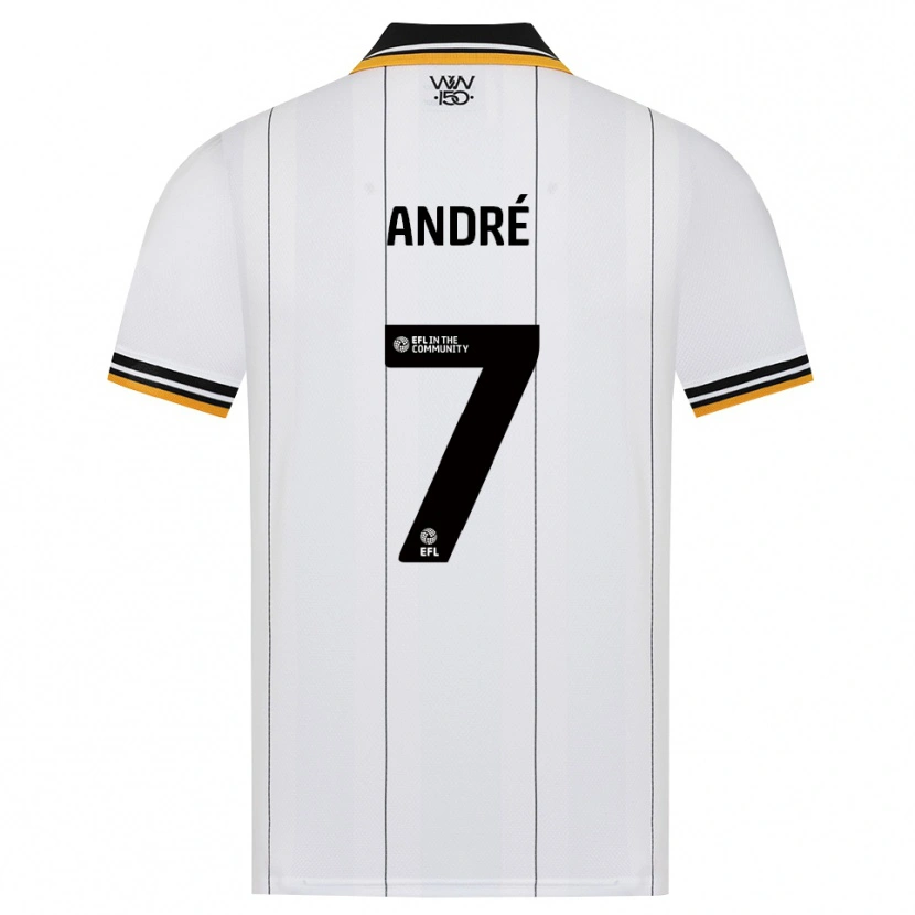 Danxen Kinderen André Trindade Da Costa Neto #7 Oranje Wit Zwart Uitshirt Uittenue 2026/27 T-Shirt België
