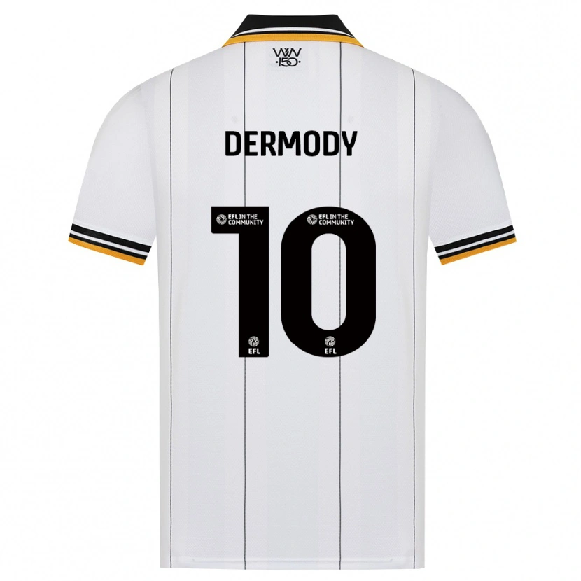 Danxen Kinderen Helen Dermody #10 Oranje Wit Zwart Uitshirt Uittenue 2026/27 T-Shirt België