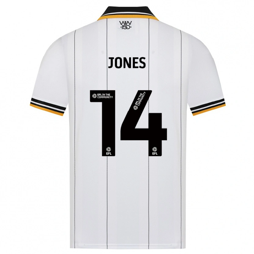 Danxen Kinderen Meesha Dudley-Jones #14 Oranje Wit Zwart Uitshirt Uittenue 2026/27 T-Shirt België