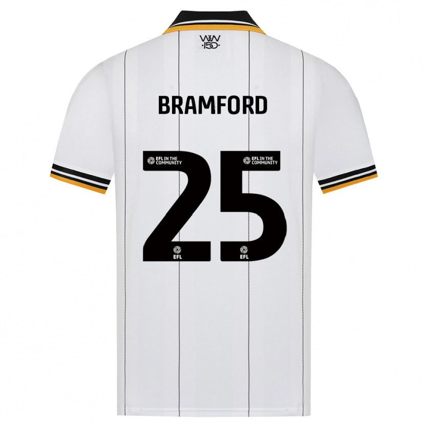 Danxen Kinderen Sophie Bramford #25 Oranje Wit Zwart Uitshirt Uittenue 2026/27 T-Shirt België