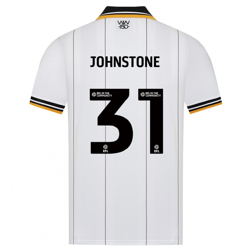 Danxen Kinderen Sam Johnstone #31 Oranje Wit Zwart Uitshirt Uittenue 2026/27 T-Shirt België