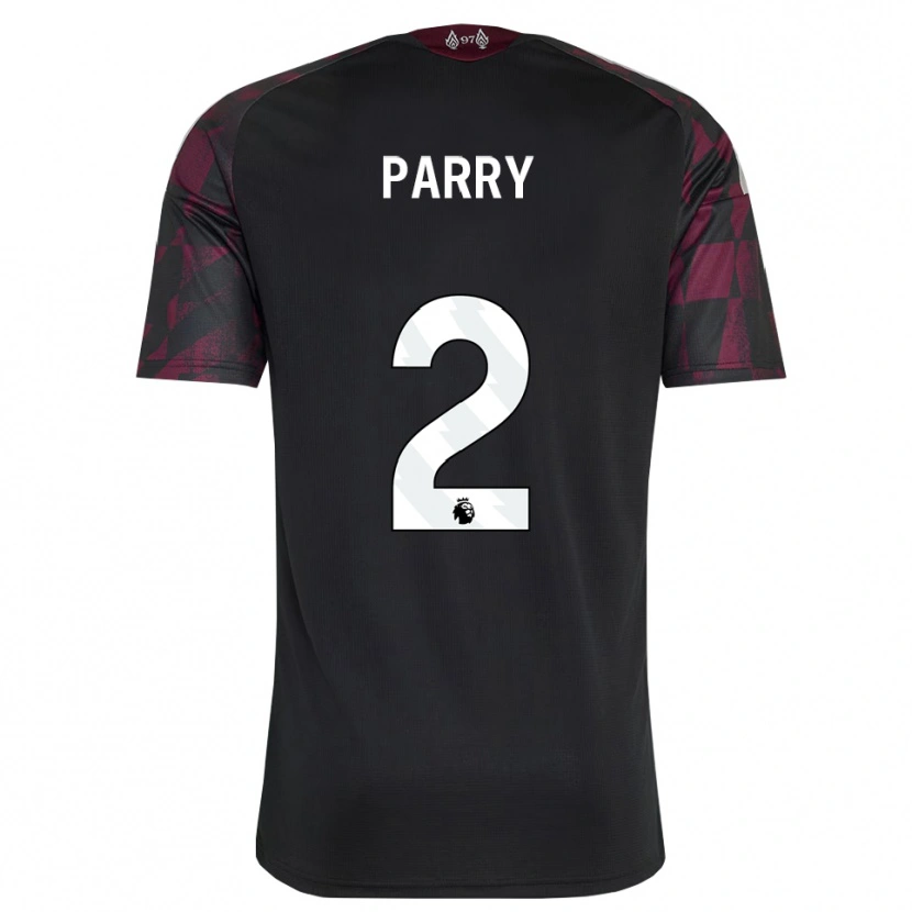 Danxen Kinderen Lucy Parry #2 Zwart Wit Paars Thuisshirt Derde Tenue 2026/27 T-Shirt België