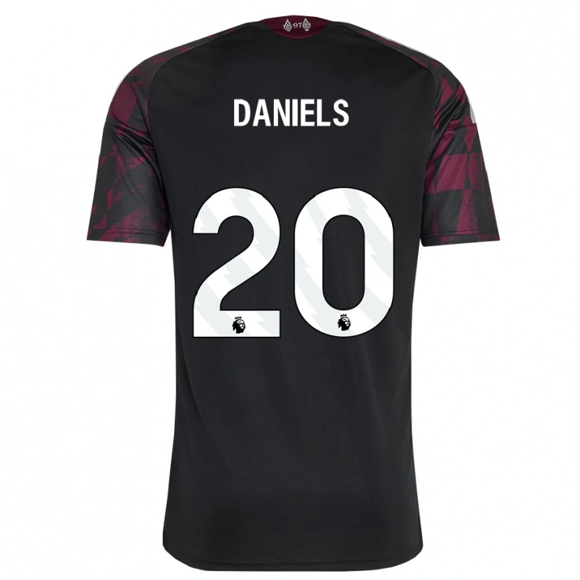Danxen Kinderen Yana Daniels #20 Zwart Wit Paars Thuisshirt Derde Tenue 2026/27 T-Shirt België