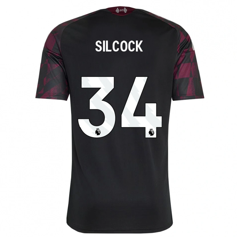 Danxen Kinderen Hannah Silcock #34 Zwart Wit Paars Thuisshirt Derde Tenue 2026/27 T-Shirt België