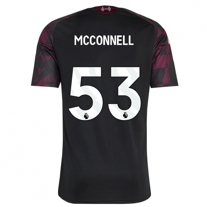 Danxen Kinderen James Mcconnell #53 Zwart Wit Paars Thuisshirt Derde Tenue 2026/27 T-Shirt België