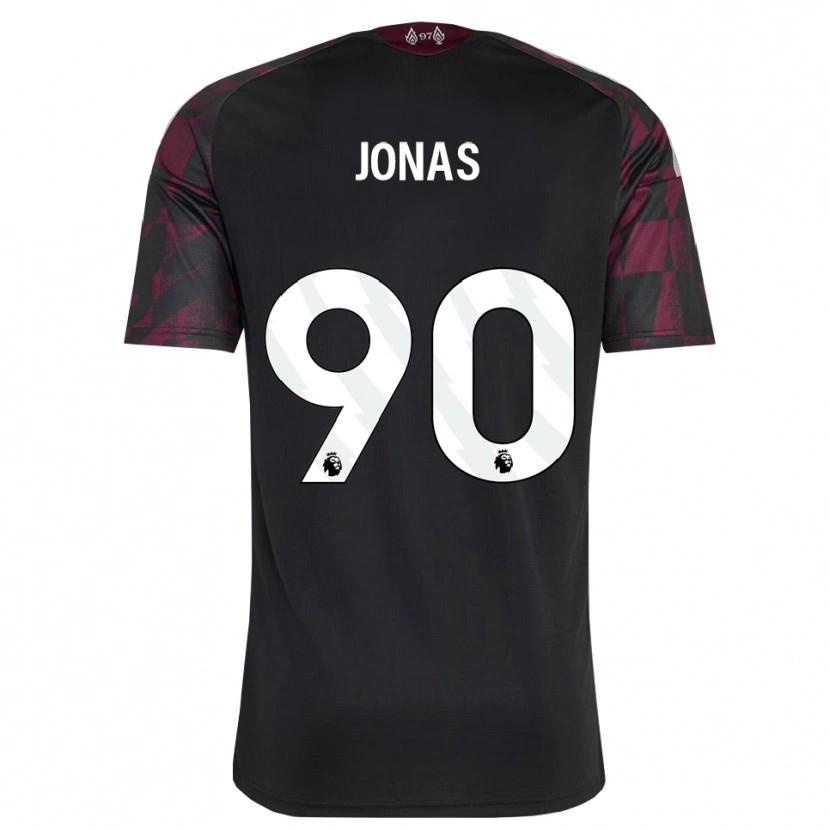Danxen Kinderen Lee Jonas #90 Zwart Wit Paars Thuisshirt Derde Tenue 2026/27 T-Shirt België
