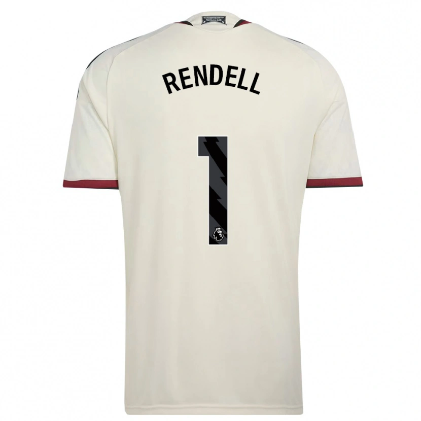 Danxen Kinderen Kayla Rendell #1 Beige Zwart Rood Thuisshirt Derde Tenue 2026/27 T-Shirt België