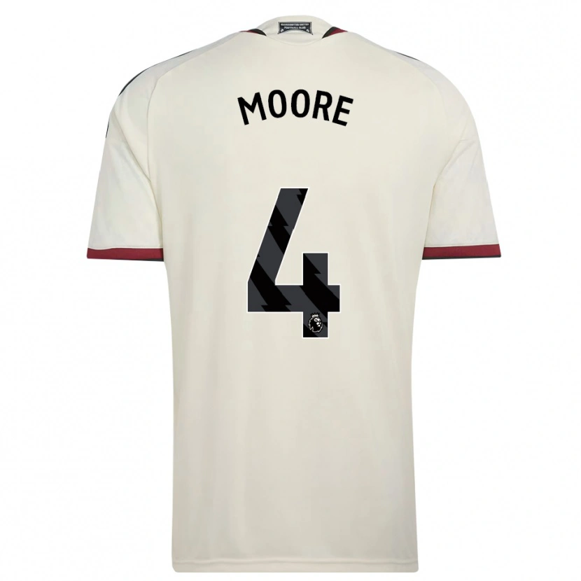 Danxen Kinderen Jade Moore #4 Beige Zwart Rood Thuisshirt Derde Tenue 2026/27 T-Shirt België