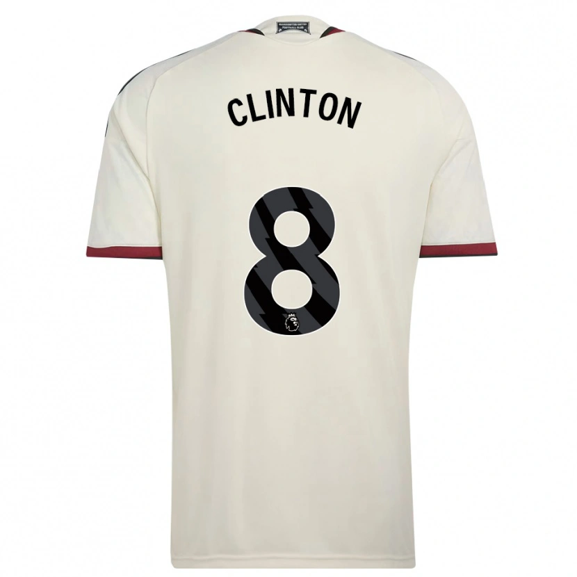 Danxen Kinderen Grace Clinton #8 Beige Zwart Rood Thuisshirt Derde Tenue 2026/27 T-Shirt België