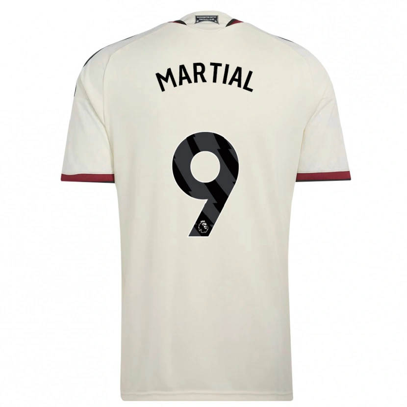Danxen Kinderen Anthony Martial #9 Beige Zwart Rood Thuisshirt Derde Tenue 2026/27 T-Shirt België