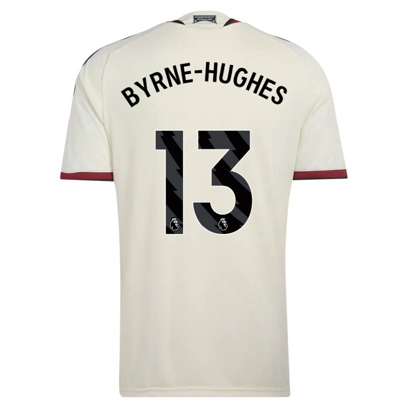 Danxen Kinderen Cameron Byrne-Hughes #13 Beige Zwart Rood Thuisshirt Derde Tenue 2026/27 T-Shirt België
