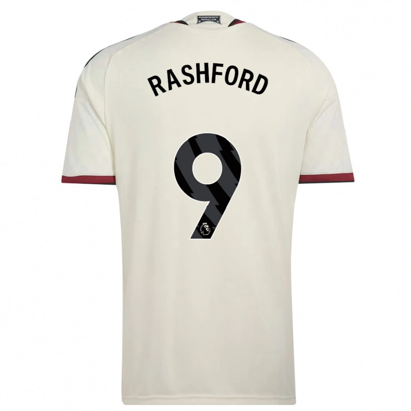 Danxen Kinderen Marcus Rashford #9 Beige Zwart Rood Thuisshirt Derde Tenue 2026/27 T-Shirt België