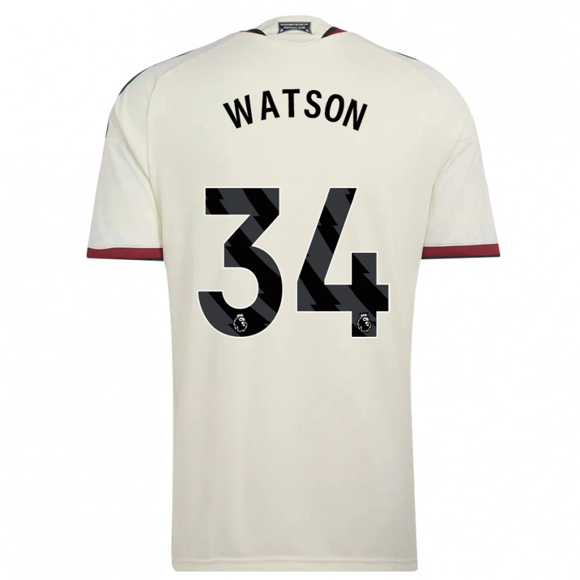 Danxen Kinderen Emma Watson #34 Beige Zwart Rood Thuisshirt Derde Tenue 2026/27 T-Shirt België