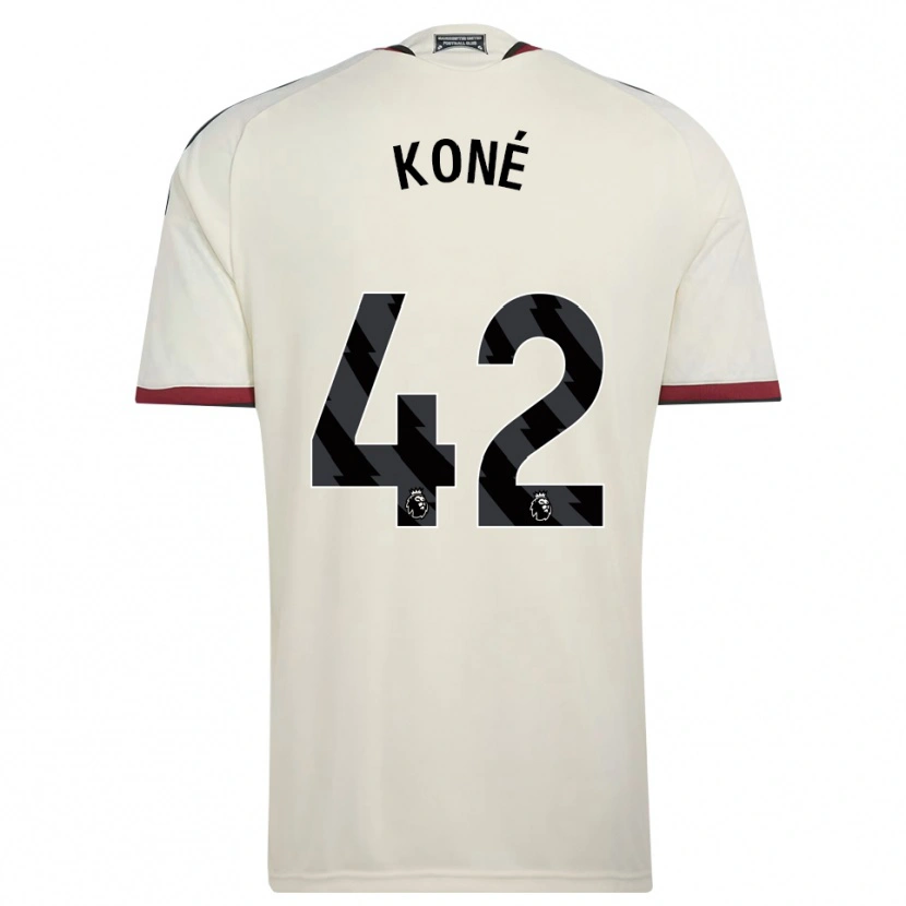 Danxen Kinderen Sékou Koné #42 Beige Zwart Rood Thuisshirt Derde Tenue 2026/27 T-Shirt België