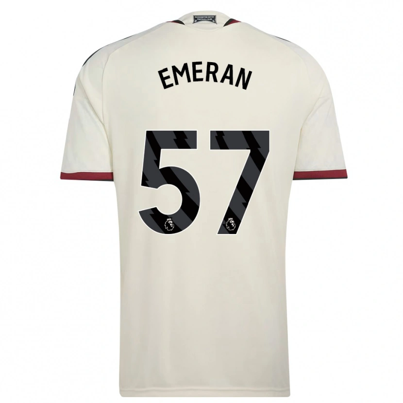 Danxen Kinderen Noam Emeran #57 Beige Zwart Rood Thuisshirt Derde Tenue 2026/27 T-Shirt België