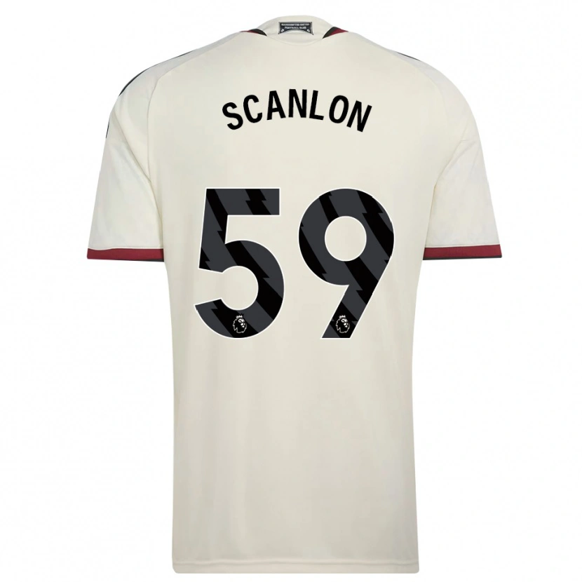 Danxen Kinderen James Scanlon #59 Beige Zwart Rood Thuisshirt Derde Tenue 2026/27 T-Shirt België