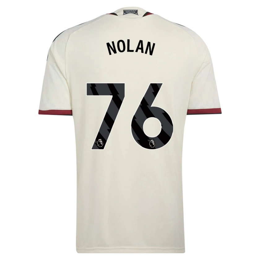 Danxen Kinderen James Nolan #76 Beige Zwart Rood Thuisshirt Derde Tenue 2026/27 T-Shirt België