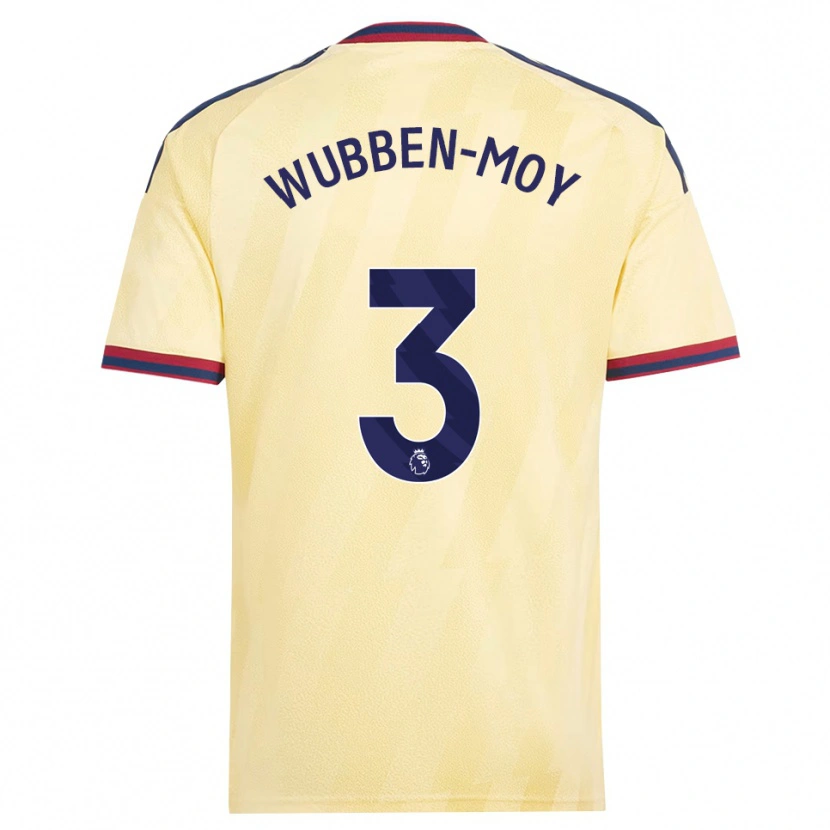 Danxen Kinderen Lotte Wubben-Moy #3 Licht Geel Middernachtblauw Thuisshirt Derde Tenue 2026/27 T-Shirt België