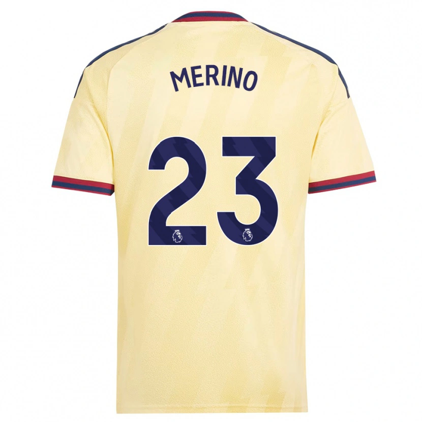 Danxen Kinderen Mikel Merino #23 Licht Geel Middernachtblauw Thuisshirt Derde Tenue 2026/27 T-Shirt België