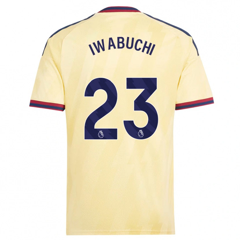Danxen Kinderen Mana Iwabuchi #23 Licht Geel Middernachtblauw Thuisshirt Derde Tenue 2026/27 T-Shirt België