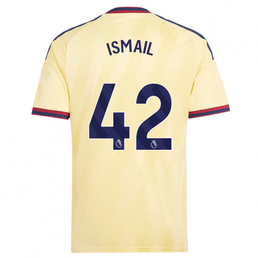 Danxen Kinderen Cam'ron Ismail #42 Licht Geel Middernachtblauw Thuisshirt Derde Tenue 2026/27 T-Shirt België