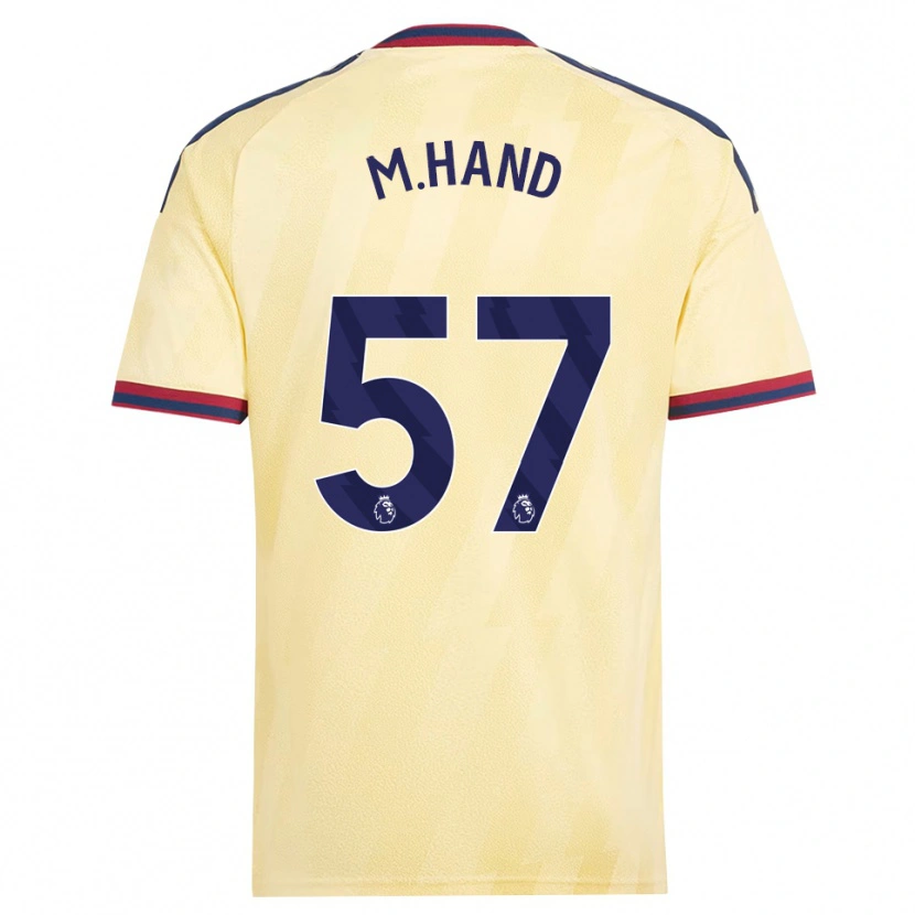 Danxen Kinderen Ismail Oulad M'hand #57 Licht Geel Middernachtblauw Thuisshirt Derde Tenue 2026/27 T-Shirt België