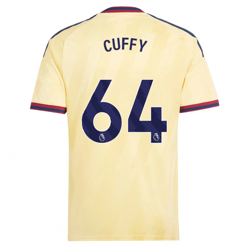 Danxen Kinderen Brooke Norton Cuffy #64 Licht Geel Middernachtblauw Thuisshirt Derde Tenue 2026/27 T-Shirt België