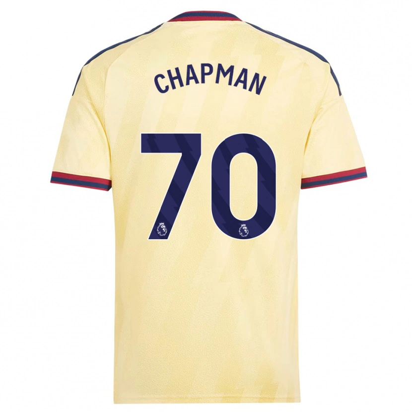 Danxen Kinderen Samuel Chapman #70 Licht Geel Middernachtblauw Thuisshirt Derde Tenue 2026/27 T-Shirt België
