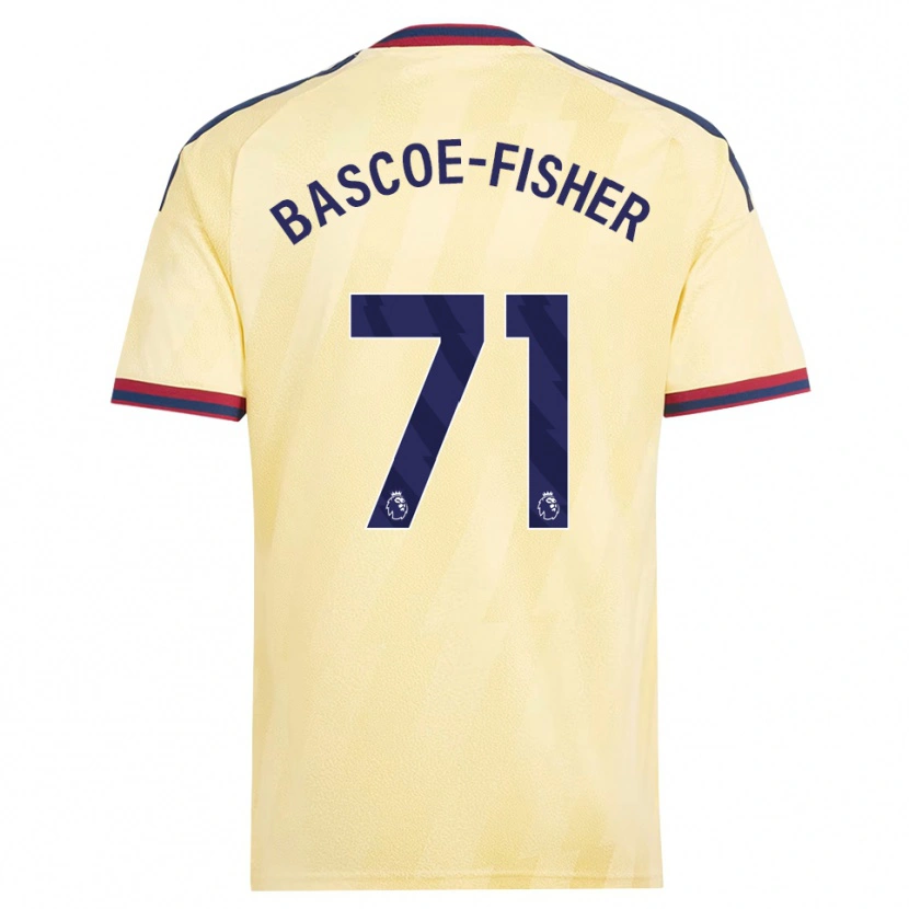 Danxen Kinderen Jakai Bascoe-Fisher #71 Licht Geel Middernachtblauw Thuisshirt Derde Tenue 2026/27 T-Shirt België
