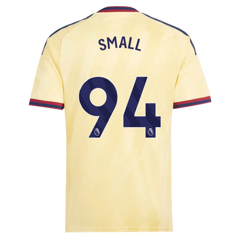 Danxen Kinderen Coby Small #94 Licht Geel Middernachtblauw Thuisshirt Derde Tenue 2026/27 T-Shirt België