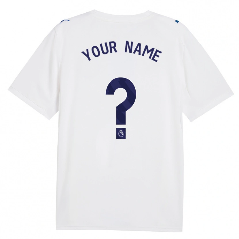 Danxen Kinderen Uw Naam #0 Marine Wit Thuisshirt Derde Tenue 2026/27 T-Shirt België