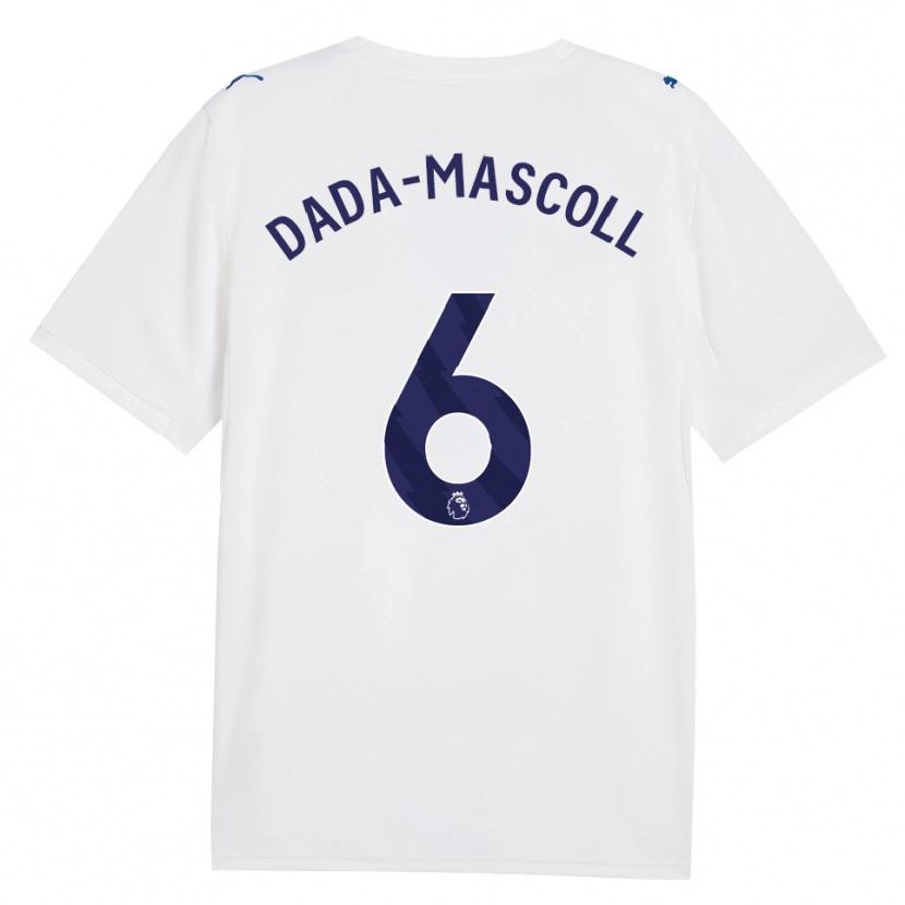 Danxen Kinderen Isaiah Dada-Mascoll #6 Marine Wit Thuisshirt Derde Tenue 2026/27 T-Shirt België