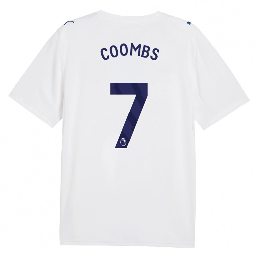 Danxen Kinderen Laura Coombs #7 Marine Wit Thuisshirt Derde Tenue 2026/27 T-Shirt België