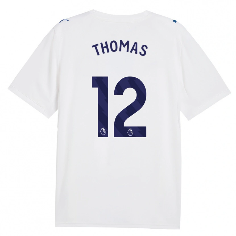 Danxen Kinderen Rhys Thomas #12 Marine Wit Thuisshirt Derde Tenue 2026/27 T-Shirt België