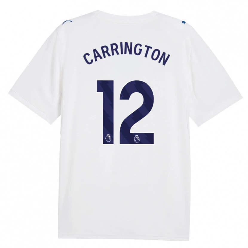 Danxen Kinderen Theo Carrington #12 Marine Wit Thuisshirt Derde Tenue 2026/27 T-Shirt België