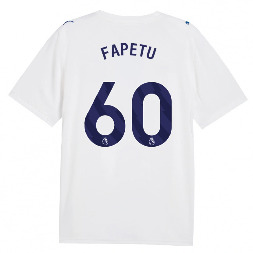 Danxen Kinderen Femi Fapetu #60 Marine Wit Thuisshirt Derde Tenue 2026/27 T-Shirt België