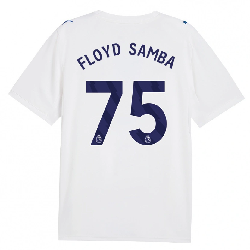 Danxen Kinderen Floyd Samba #75 Marine Wit Thuisshirt Derde Tenue 2026/27 T-Shirt België