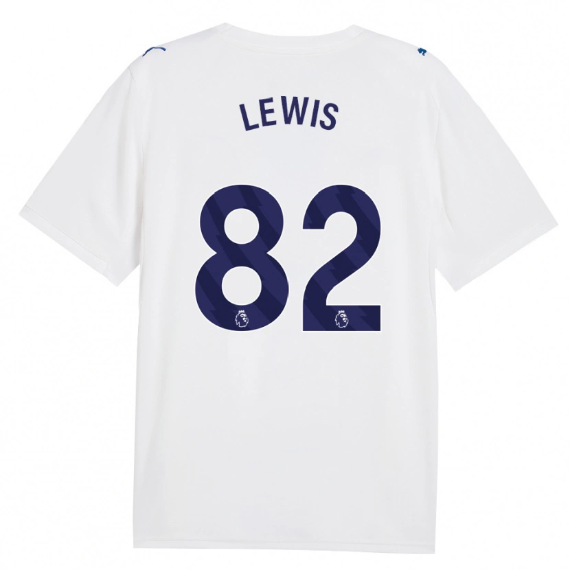 Danxen Kinderen Rico Lewis #82 Marine Wit Thuisshirt Derde Tenue 2026/27 T-Shirt België
