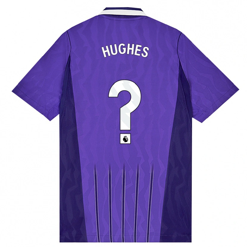 Danxen Kinderen Harry Hughes #0 Paars Wit Thuisshirt Derde Tenue 2026/27 T-Shirt België