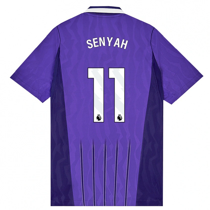 Danxen Kinderen Kwasi Senyah #11 Paars Wit Thuisshirt Derde Tenue 2026/27 T-Shirt België
