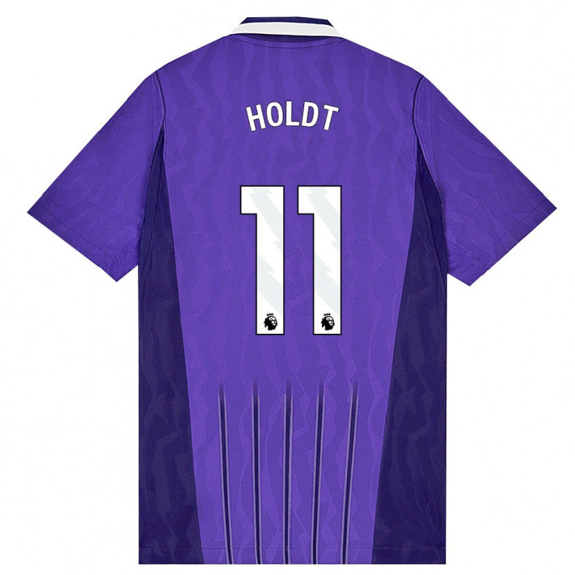 Danxen Kinderen Olivia Holdt #11 Paars Wit Thuisshirt Derde Tenue 2026/27 T-Shirt België