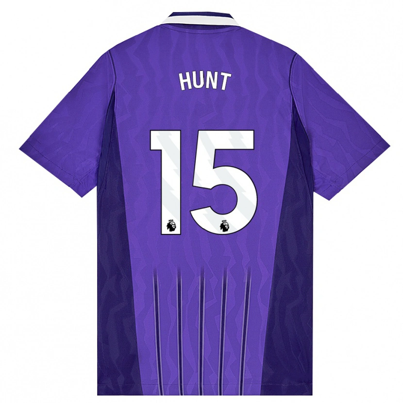 Danxen Kinderen Clare Hunt #15 Paars Wit Thuisshirt Derde Tenue 2026/27 T-Shirt België