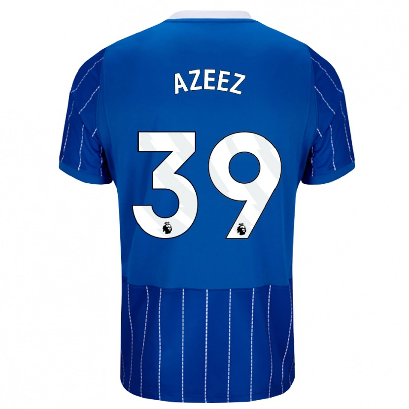 Danxen Kinderen Femi Azeez #39 Mediumblauw Wit Thuisshirt Thuistenue 2026/27 T-Shirt België