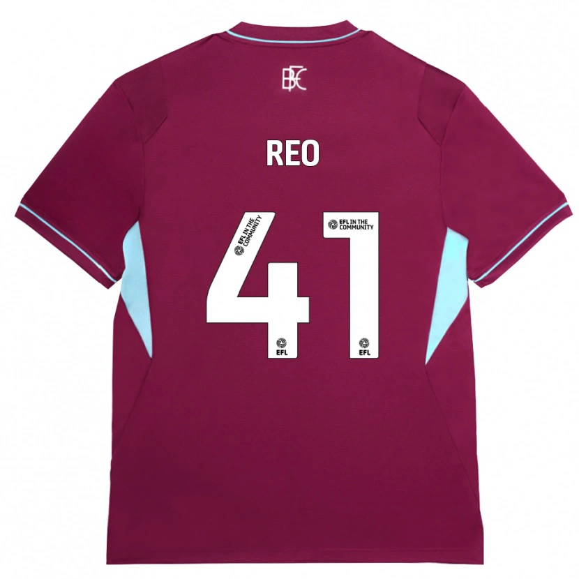 Danxen Heren Reo Hatate #41 Bordeaux Groen Thuisshirt Thuistenue 2026/27 T-Shirt België