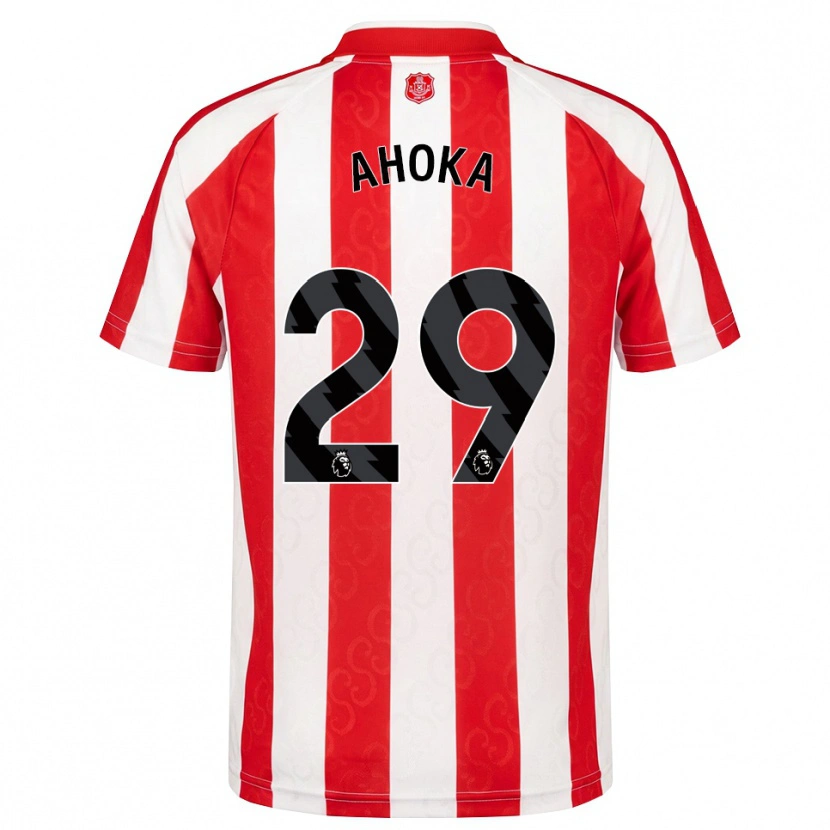 Danxen Heren Jules Ahoka #29 Rood Wit Zwart Thuisshirt Thuistenue 2026/27 T-Shirt België