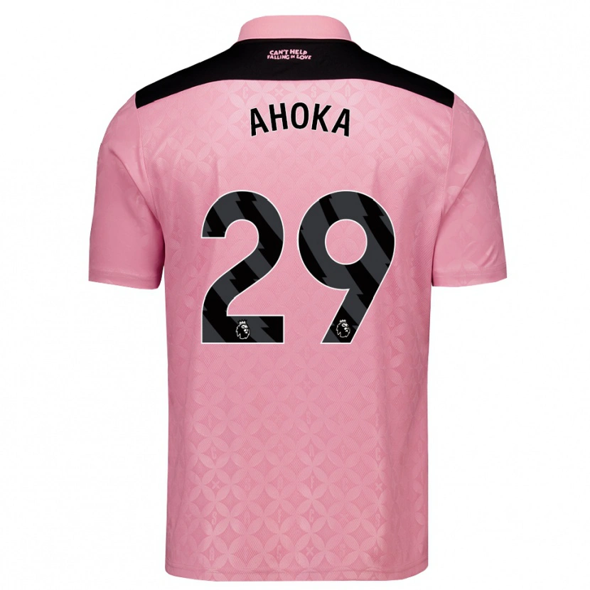 Danxen Heren Jules Ahoka #29 Lichtroze Zwart Uitshirt Uittenue 2026/27 T-Shirt België