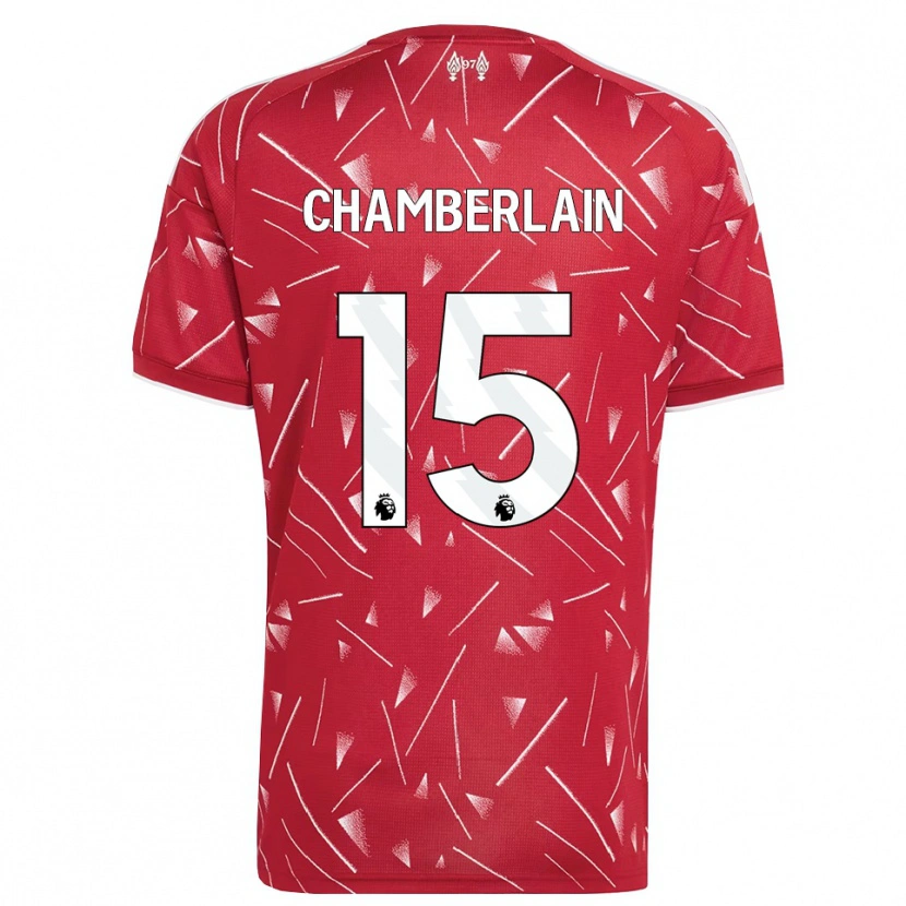 Danxen Heren Alex Oxlade Chamberlain #15 Wit Rood Thuisshirt Thuistenue 2026/27 T-Shirt België